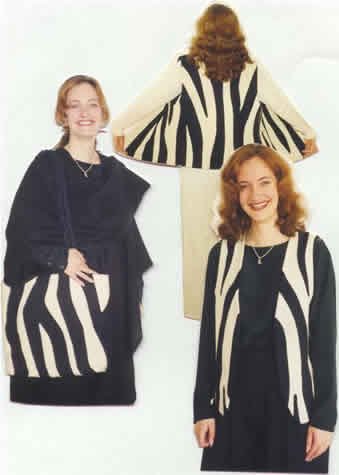 zebra waistcoat